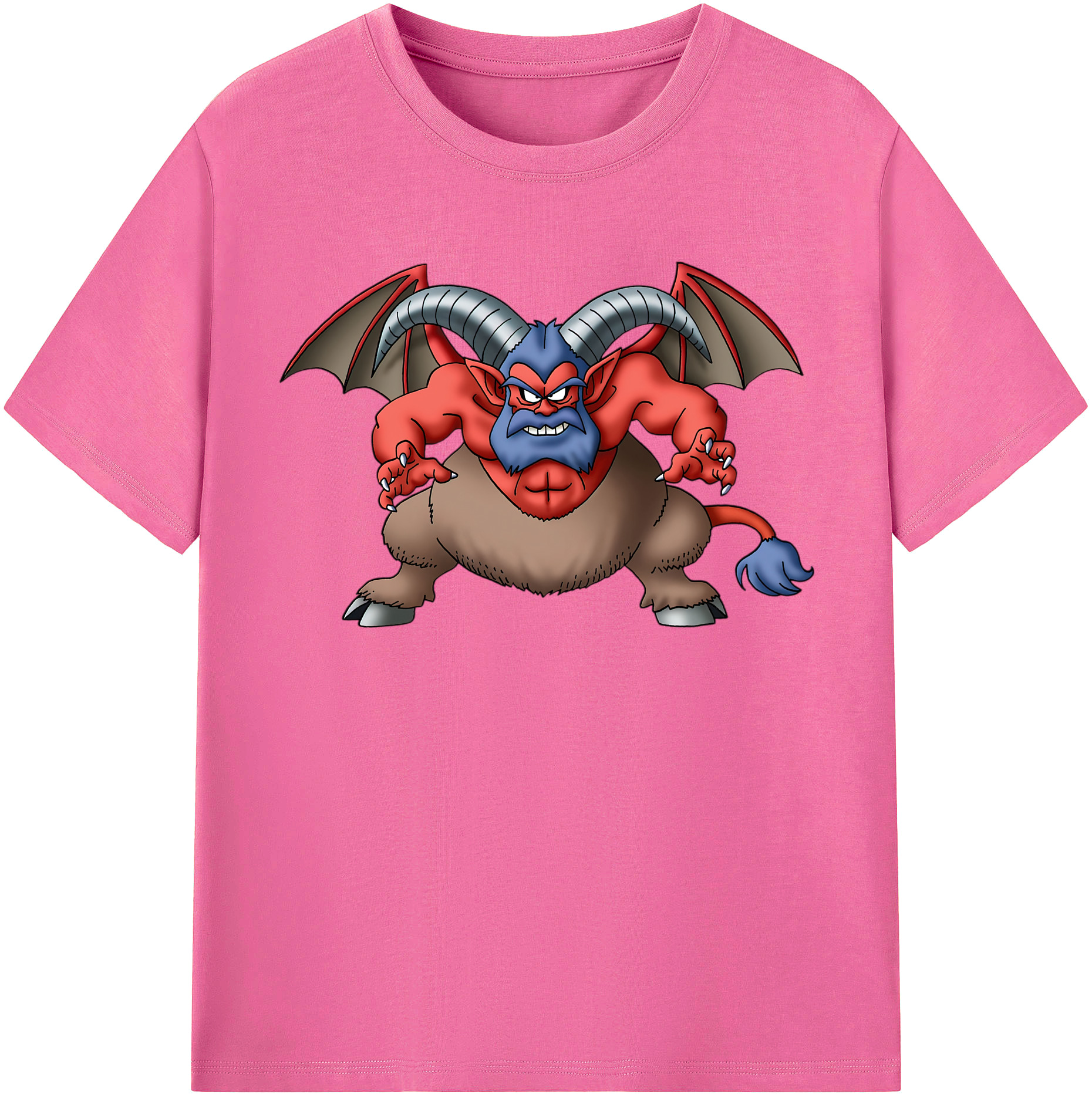 （画像用） ドラゴンクエスト Doragon Kuesuto Dragon Quest レディースカジュアルプリントTシャツ（綿100％）